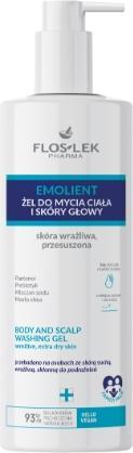 Actual product image Floslek Fos-lok Emolimo body and scalp sensitivity, dry, 400 ml (400 ml)