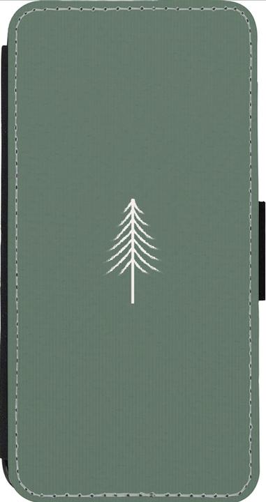 Produktbild PhoneLook Hülle Wallet schwarz Christmas 22 minimalist tree (Apple iPhone 14 Pro Max)