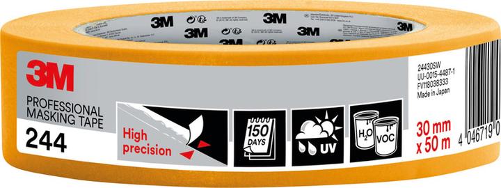 Actual product image Scotch masking tape 2443 30mmx50m gold (30 mm)