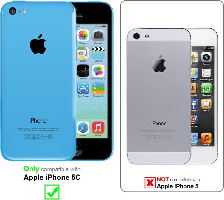 Immagine prodotto Cadorabo Flip con copertura della struttura (Apple iPhone 5c)
