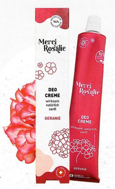 Actual product image Merci Rosalie Deo Cream Geranium (Crème, 50 ml)