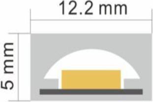Produktbild Lumina Swiss LED-Streifen 20m HD Long 715lm/m Neutral 24V (Neutralweiss, 5000 cm, Outdoor)