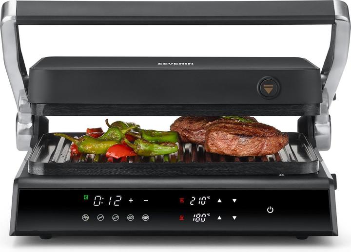 Actual product image Severin Contact grill Sevini Comfort KG 2399 bk