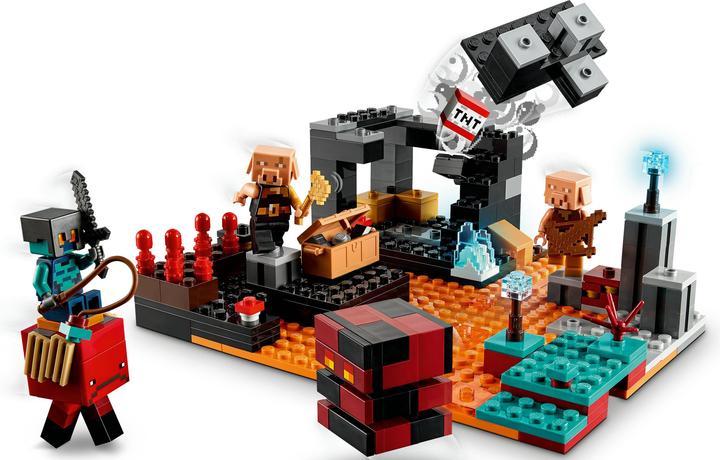 Produktbild LEGO Die Netherbastion (21185, LEGO Minecraft)