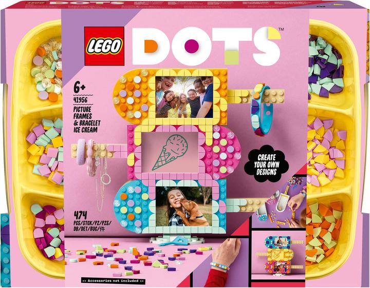 LEGO Ice cream picture frame & bracelet (41956, LEGO Dots)