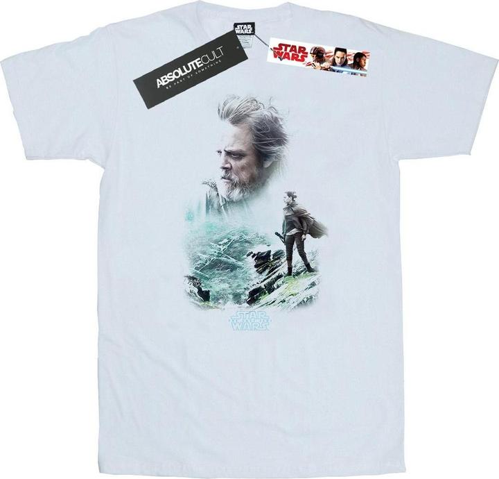 Star Wars The Last Jedi Luke And Rey TShirt (XL)