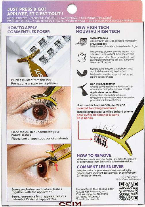 Produktbild KISS ImPress (Künstliche Wimpern)