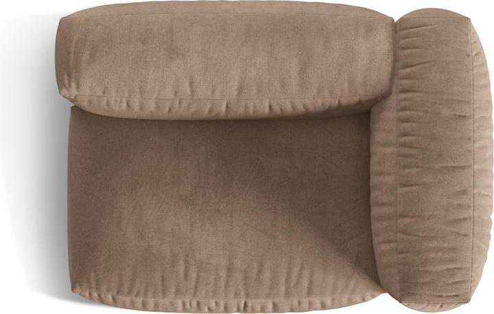 Actual product image Micadoni Modul Right, "Martina", 1 Seat, 121x106x75 Made in Europe (1-seater, Modular sofa)
