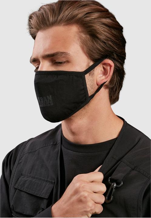 Actual product image Urban Classics Cotton Face Mask 2-Pack (2 x)