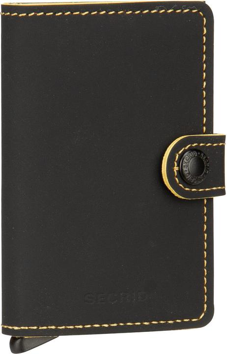 Actual product image Secrid Mini wallet MATTE Mini & ochre