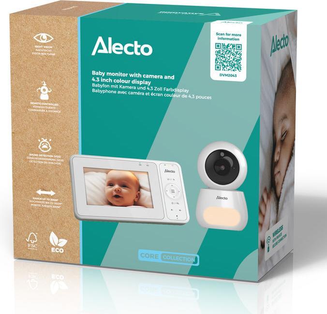 Productafbeelding Alecto DVM2043 (Video & Audio, 300 m)