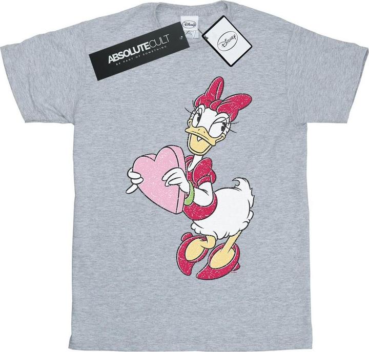 Disney Daisy Duck Love Heart TShirt (S)