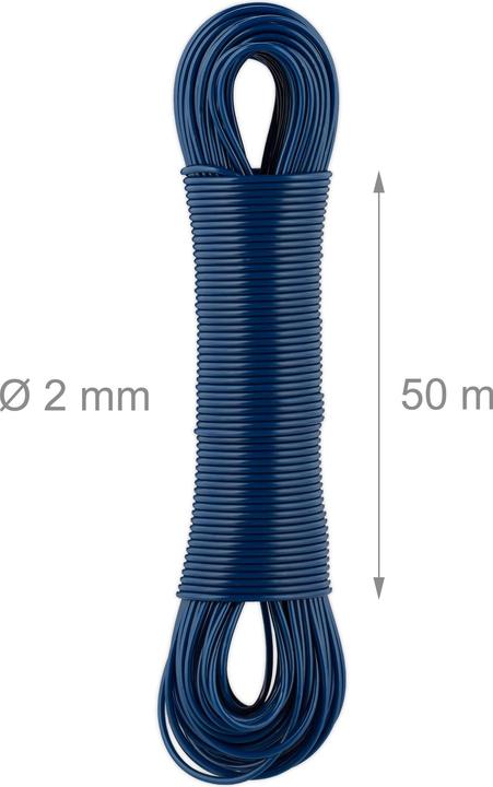Image du produit Relaxdays 3x corde à linge (50 m)