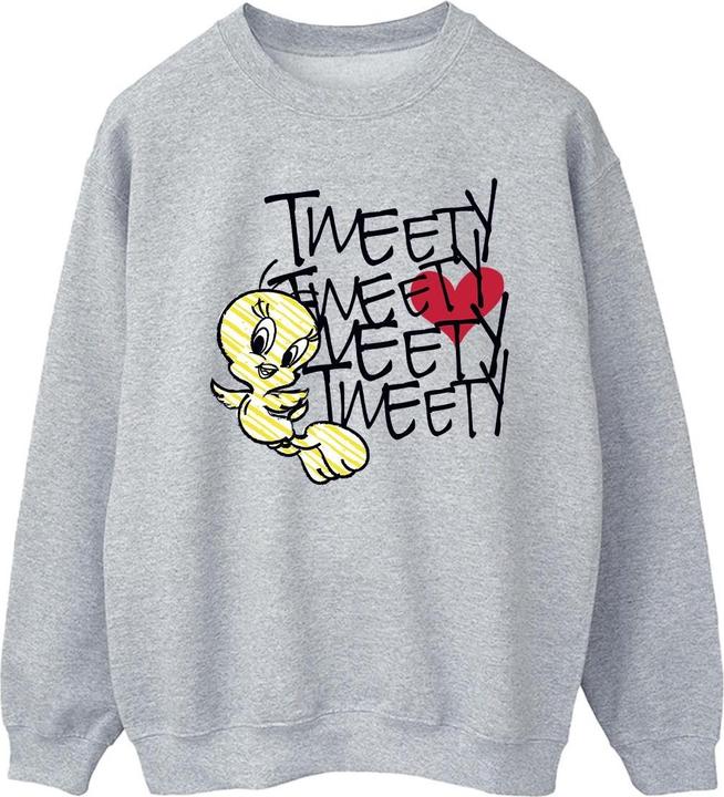 Looney Tunes Tweety Love Heart Sweatshirt (XL)