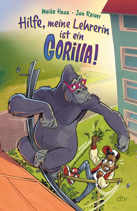 Produktbild Hilfe, meine Lehrerin ist ein Gorilla (Deutsch, Meike Haas, Jan Reiser, 2024)