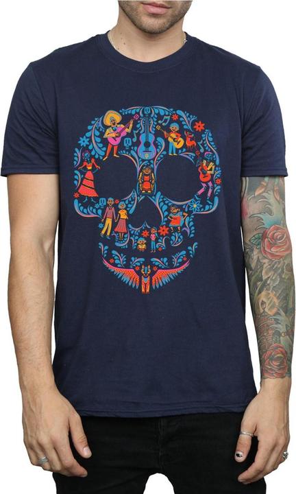 Produktbild La Maison du Coco Mens Skull Cotton T-Shirt (S)