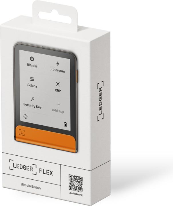 Produktbild Ledger Flex (Litecoin, Bitcoin, Cardano, Weitere, Dogecoin, TRON, Ethereum Classic, Ripple, Bitcoin Cash)