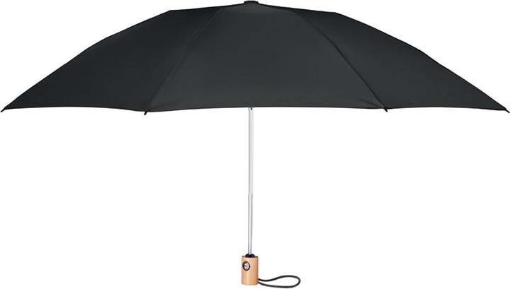 Actual product image MidOcean Leeds Bamboo 190T Folding Umbrella