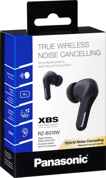 Image du produit Panasonic RZ-B310WDE-K (ANC, 5 h, Sans fil)