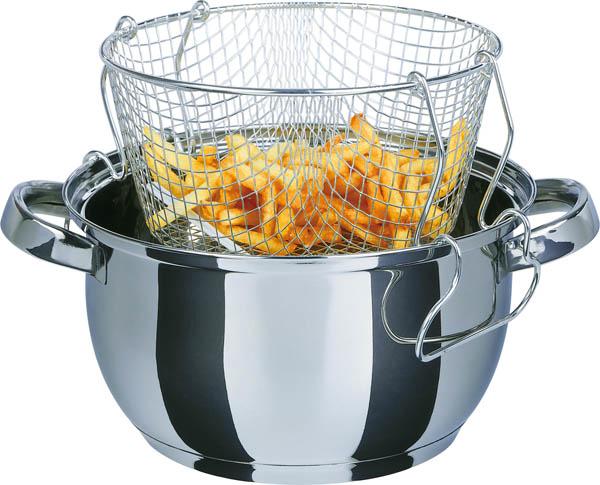 Actual product image GSW Deep frying pot (Pot, Stainless steel)