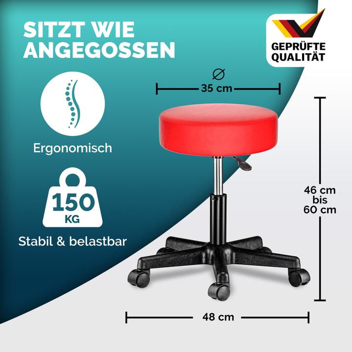 Produktbild Casaria Rollhocker