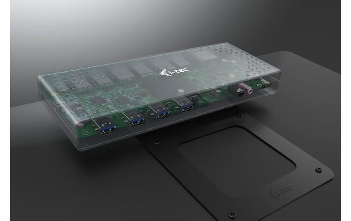 Actual product image i-tec USB 3.0 / USB-C Dual 4K Dock (USB-C, 2 Ports)
