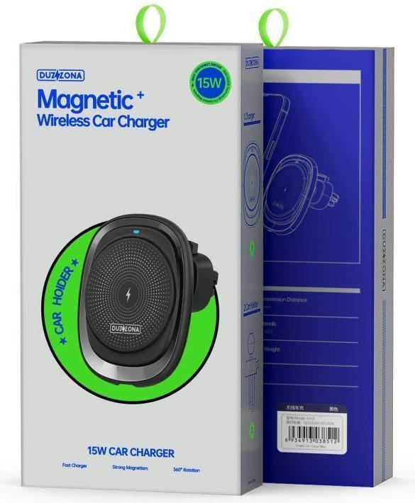 Produktbild Duzzona V1 Wireless Car Charger - Schwarz