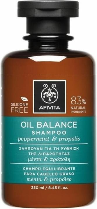 Apivita Oil Balance Shampoo 250ml (250 ml, Liquid shampoo)