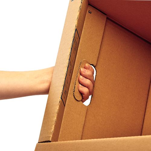 Image du produit Fellowes Boîte de déménagement (9 x 60 x 80 cm, 39 l)