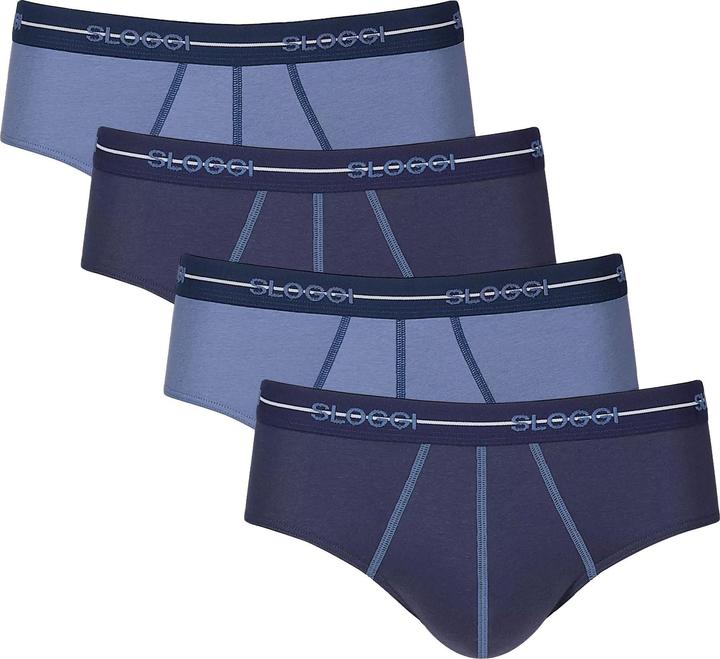 Produktbild Sloggi Slip Casual Figurbetont Start midi C4P box (M, 4er Pack)