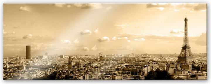 Produktbild Trenddeko Paris Skyline - Panorama (80 x 30 cm)