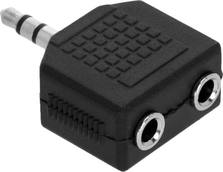 Actual product image Adam Hall 4 STAR AY MF3 MM3 - Y-adapter 2 x 3.5 mm jack TRS female to 3.5 mm jack TRS female