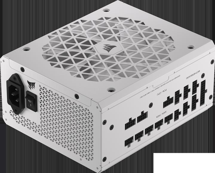 Produktbild Corsair RMx Shift White Series, RM1000x Shift White, 1000 Watt, 80 PLUS GOLD Certified, Fully Modular Power (1000 W)