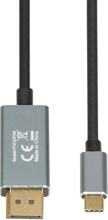 Actual product image iBox Cable USB-C DisplayPort ITVCDP4K (1.80 m, DisplayPort)