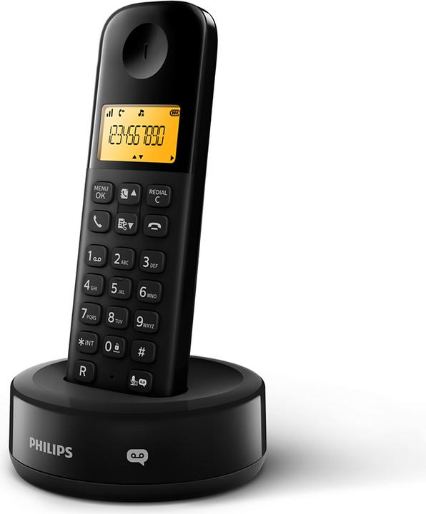 Image du produit Philips Téléphone sans fil DECT Téléphone noir