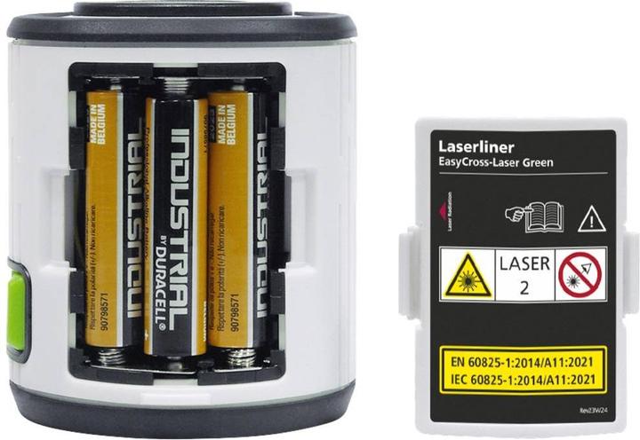 Actual product image Laserliner EasyCross-Laser Work Set Cross line laser self-levelling