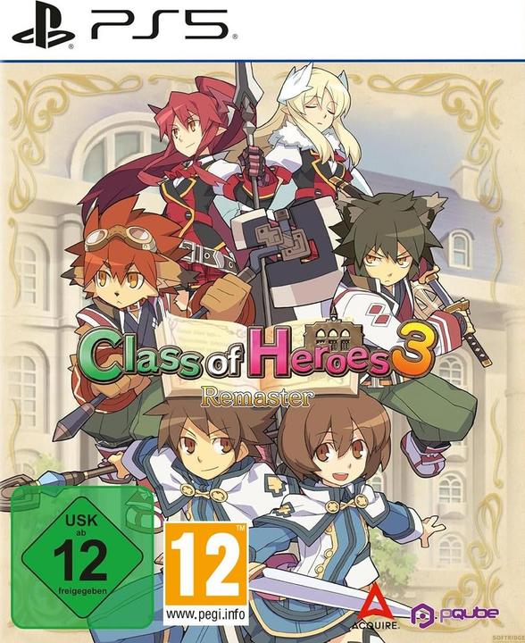 Actual product image Pqube Class of Heroes 3 Remaster PS-5 (PS5, DE)