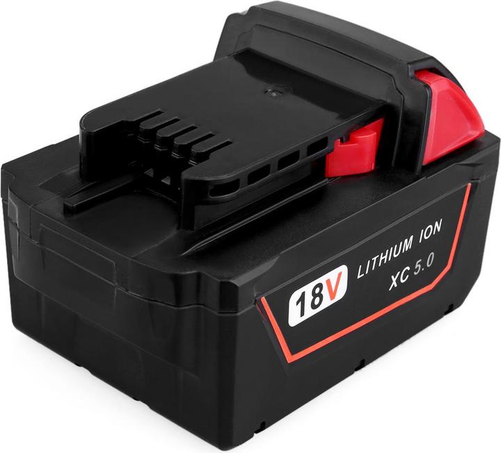 NoName Batteria per elettroutensile Milwaukee 18V 5Ah M18 Li-ion (1 pz., Specifico del dispositivo, 5000 mAh)