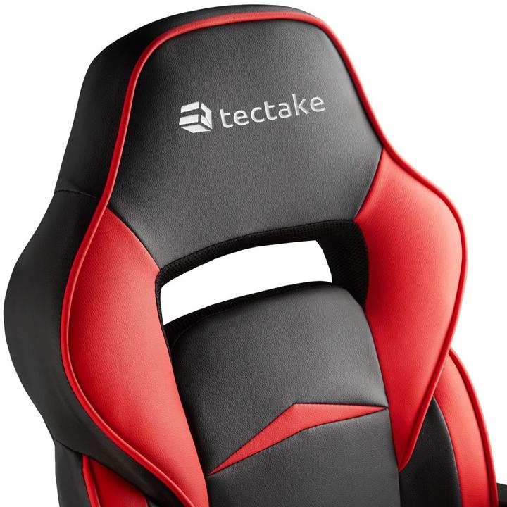 Produktbild tectake Racing Bürostuhl mit Fussstütze