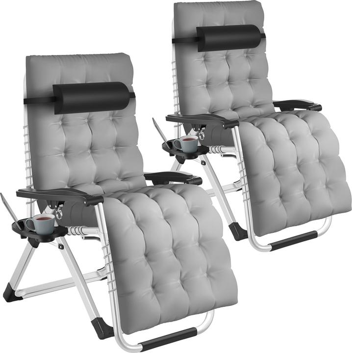 Immagine prodotto tectake Sedia a sdraio (103 cm)