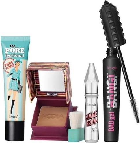 Immagine prodotto BeneFit Cosmetics Benefit Icons 3-Piece Miniature Set 0,25 Oz Primer + 0,14 Oz Badgal (Set trucco)