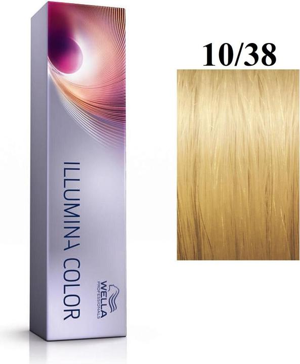 Immagine prodotto Wella Illumina 10/38 Colore per capelli 60ml (10/38)