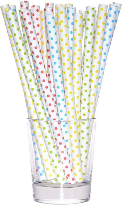 Produktbild Arpex Jumbo-Papierstrohhalme 10mm 8 Stk (8 x)