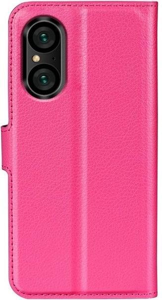 Actual product image MU Classic Litchi Leather Bookcover Series (Sony Xperia 5 V)