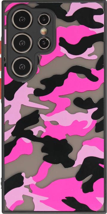 Immagine prodotto PhoneLook Coque Semi Trasparente Design Camouglage Viola (Samsung Galaxy S24 Ultra)