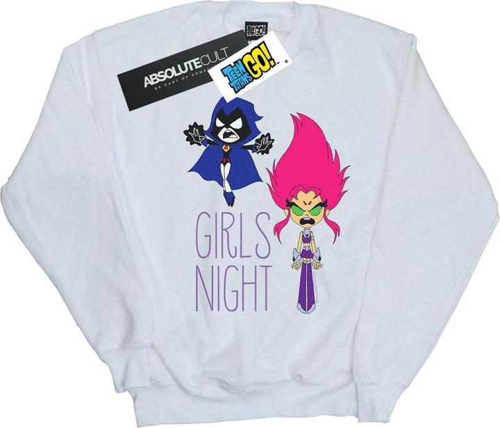 Teen Titans Go Girls Night Sweatshirt (L)