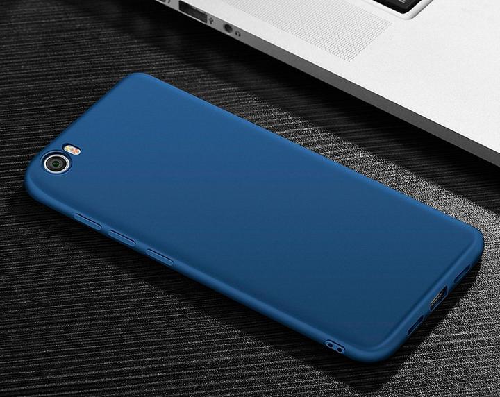 Actual product image König Design TPU Silicone Case for Mobile Huawei Honor 6X Cover Bumper Protective Cover Blue New (Fee 6X)