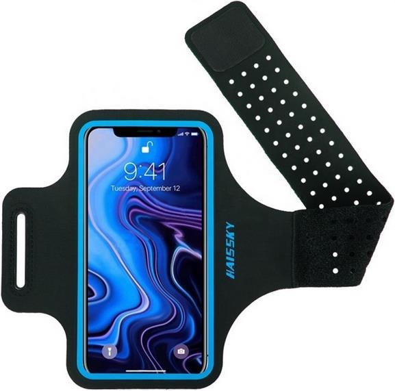 Immagine prodotto MU Classic Fascia da braccio sportiva universale per smartphone fino a 6,5".