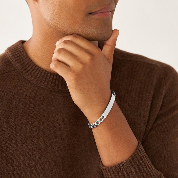 Immagine prodotto Fossil Bracciale Drew (19.50 cm, Acciaio inossidabile)