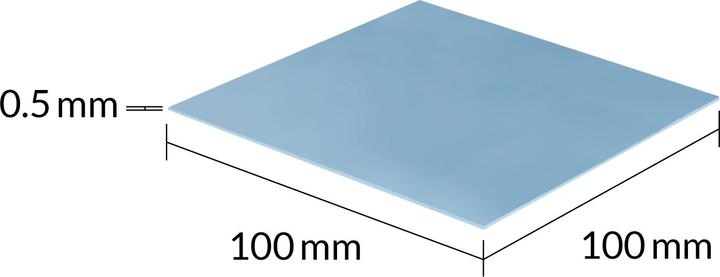 Immagine prodotto Arctic TP-3 (100x100mm, t:0,5mm) (0.50 mm, 6 W/m K)